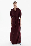 Костюм из крепа/ блуза / юбка